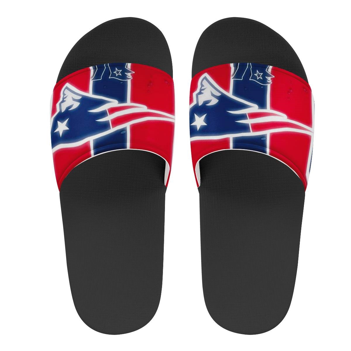 Women's New England Patriots Flip Flops 001 Women's New England Patriots Flip Flops 001